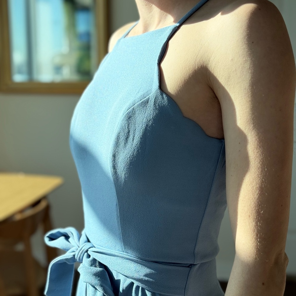 Light blue romper